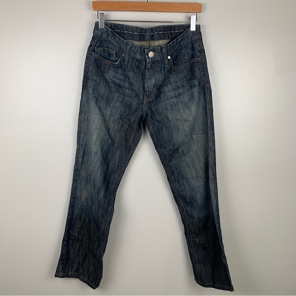 Joes Jeans Mens The Brixton straight leg jeans size 31 medium wash blue